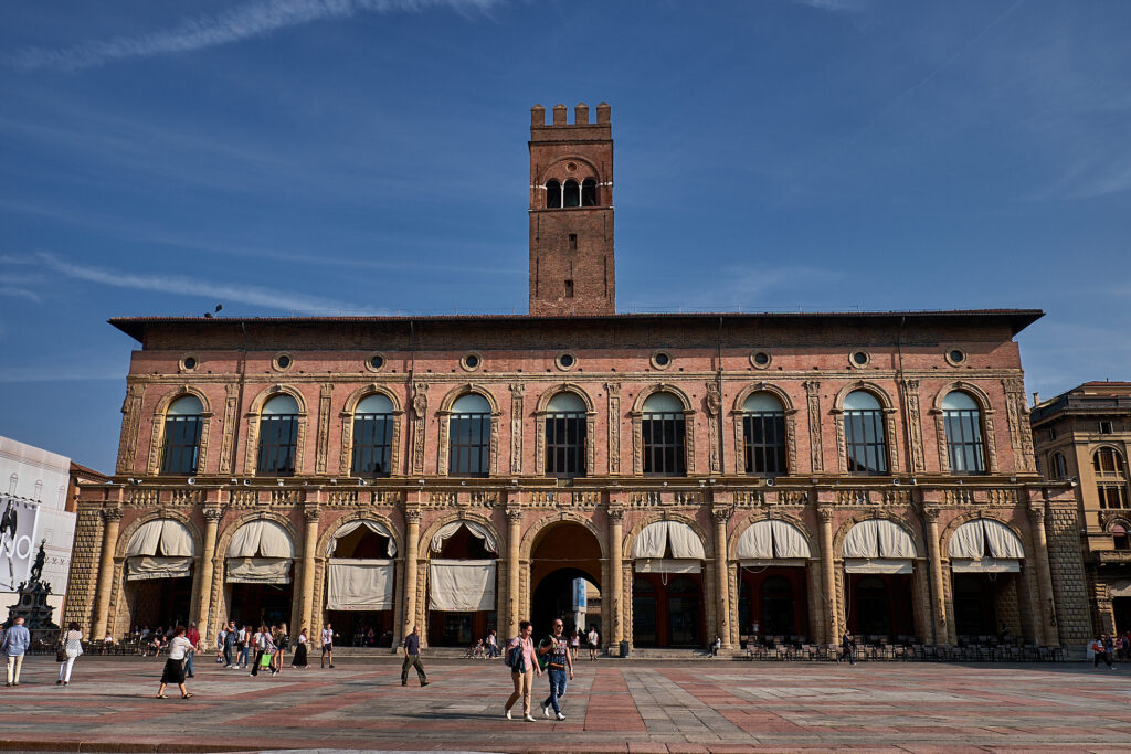 Palazzo del Podestà in Piazza Maggiore a Bologna