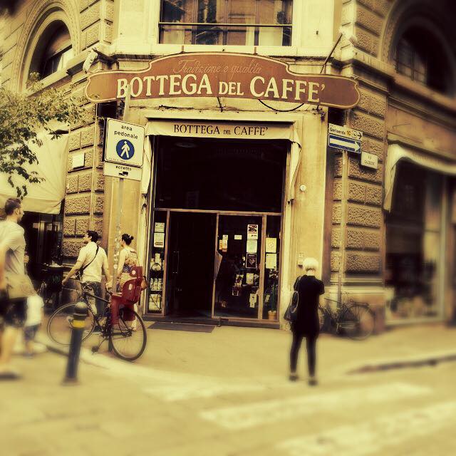 Bottega del Caffè in the quadrilatero market in Bologna