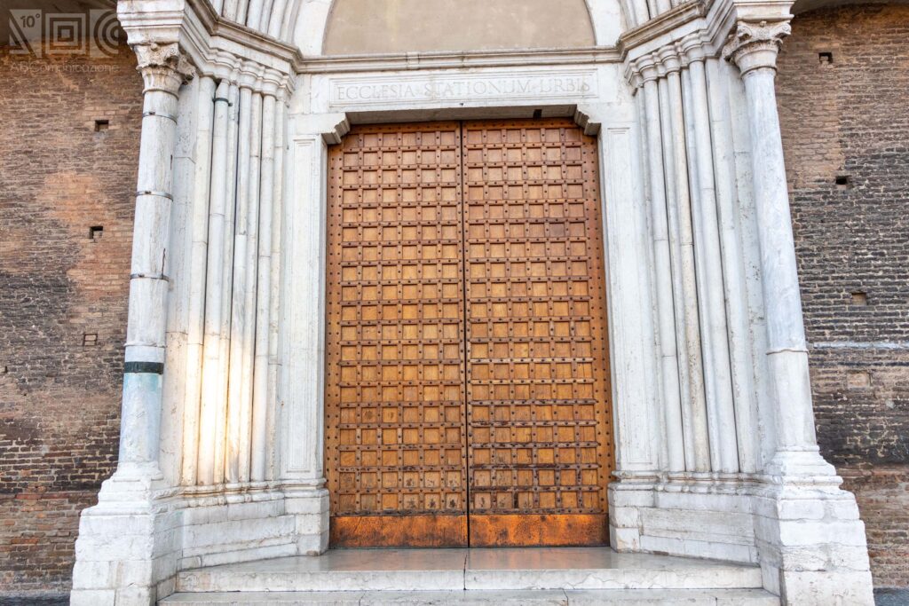 Entrance to Basilica San Francesco